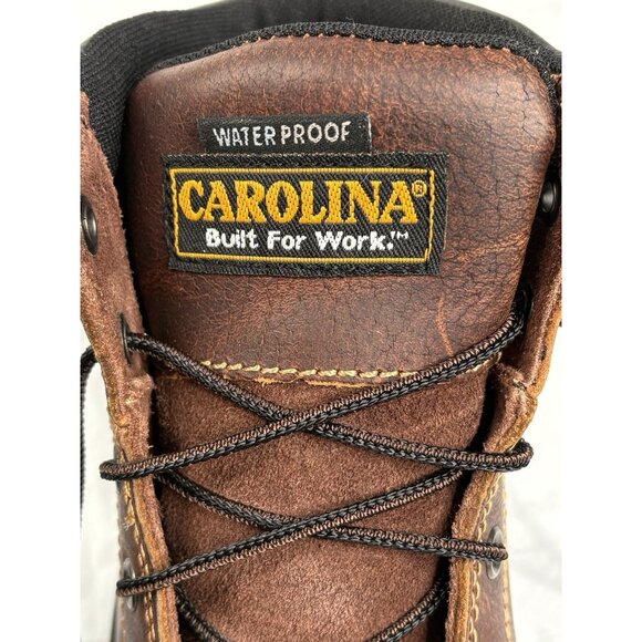 Carolina Reagan 6” Steel Toe Safety Work Boot Women’s 8.5 M Leather Waterproof - Picture 8 of 16